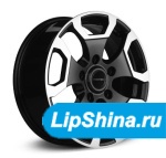 KHOMEN WHEELS 1725 17/6.5J 5x139.7 ET 35 Dia 98.5 BFP