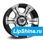 КиК Байконур 16/8J 6x139.7 ET 20 Dia 108.5 BFP