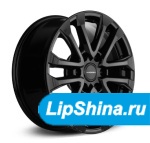 KHOMEN WHEELS 1805 18/7.5J 6x139.7 ET 25 Dia 106.1 Black